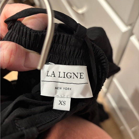 La Ligne Stella tiered linen-blend maxi dress - Picture 2 of 5